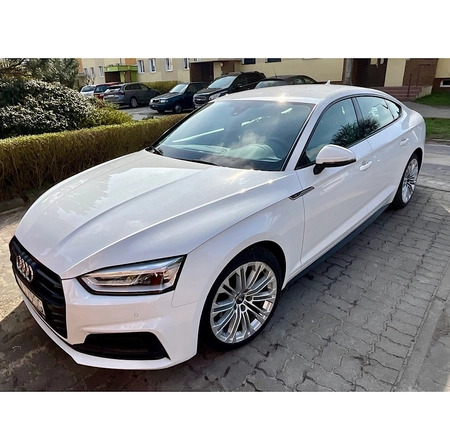 Audi A5 cena 93000 przebieg: 96600, rok produkcji 2017 z Włocławek małe 67